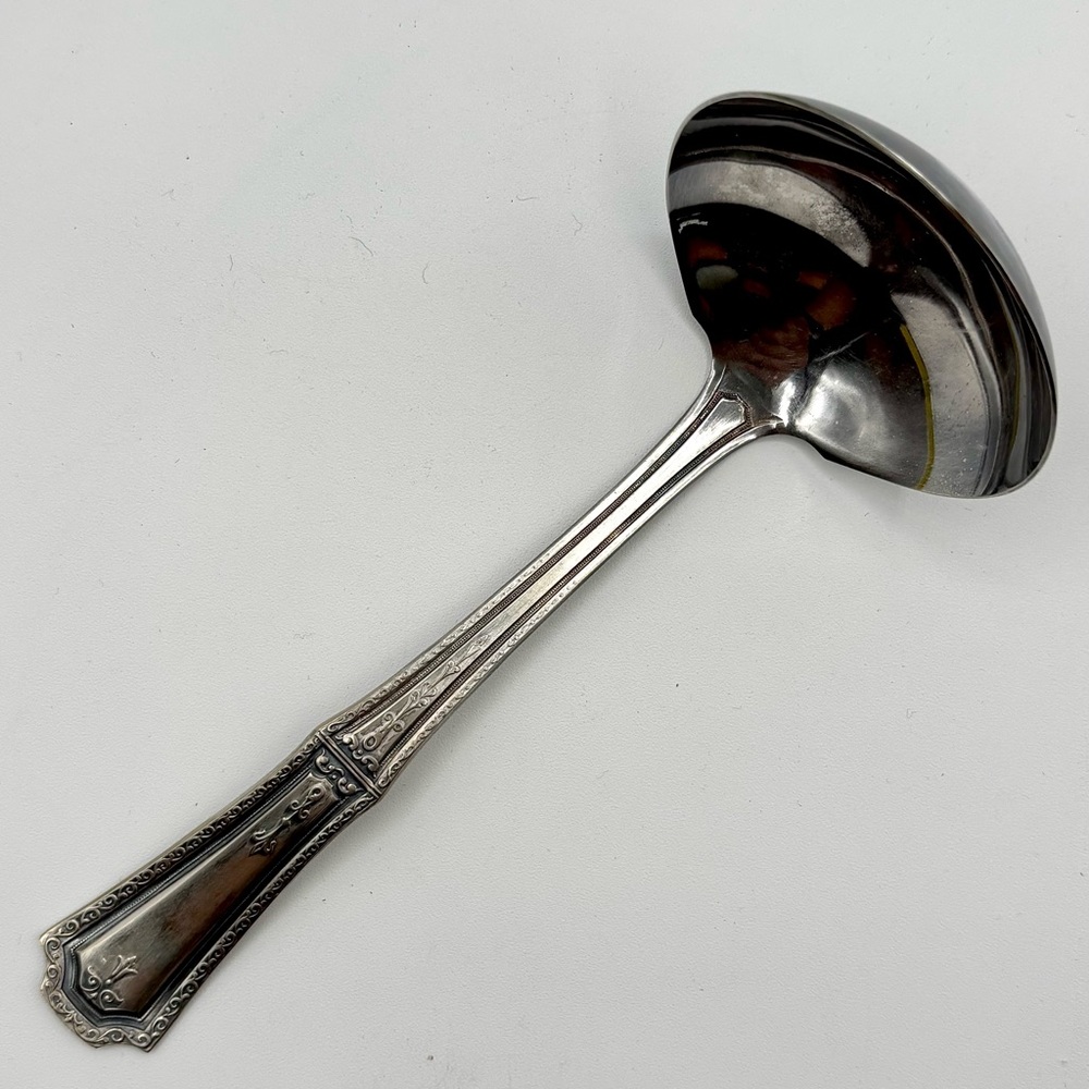 Vintage Veribest Sheffield Silverplate E.P.N.S. Silver Gravy Ladle